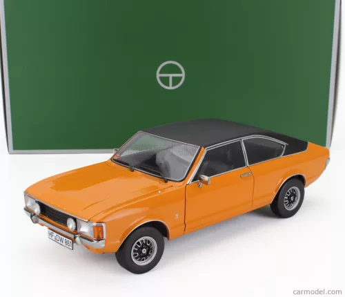 FORD ENGLAND  GRANADA CONSUL 2.3L V6 GT COUPE II SERIES 1975  ORANGE BLACK