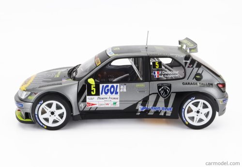 PEUGEOT 306 MAXI TEAM SEBASTIAN LOEB RACING N 5 RALLY MONT BLANC 2021 F.DELECOUR - J.R.GUIGONNET