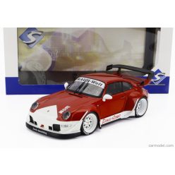   PORSCHE  911 993 RWB BODYKIT PORCO ROSSO COUPE 2020  WHITE RED