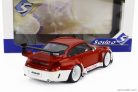 PORSCHE  911 993 RWB BODYKIT PORCO ROSSO COUPE 2020  WHITE RED