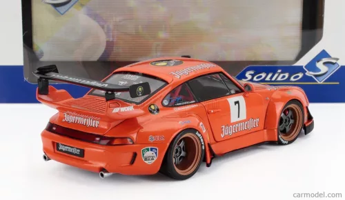 PORSCHE  911 993 JAGERMEISTER RWB BODYKIT COUPE N 7 RACING 2020  ORANGE