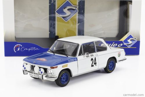 BMW  2002 Ti N 24 (night version) RALLY MONTECARLO 1969 TIMO MAKINEN - PAUL EASTER  WHITE BLUE