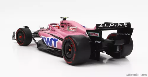 RENAULT  F1 A522 TEAM ALPINE BWT N 31 SAUDI ARABIA GP 2022 ESTEBAN OCON  PINK