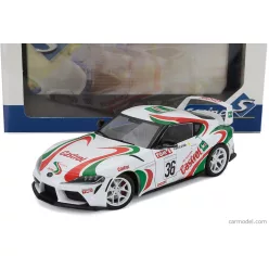   TOYOTA  SUPRA GR TOYOTA RACING N 36 TRIBUTE 2024  WHITE GREEN RED