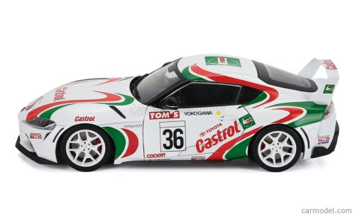 TOYOTA  SUPRA GR TOYOTA RACING N 36 TRIBUTE 2024  WHITE GREEN RED