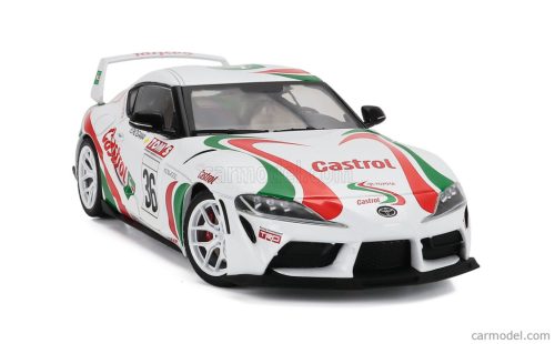 TOYOTA  SUPRA GR TOYOTA RACING N 36 TRIBUTE 2024  WHITE GREEN RED
