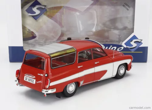 WARTBURG  312 CAMPING DELUXE SW STATION WAGON 1960  RED CREAM
