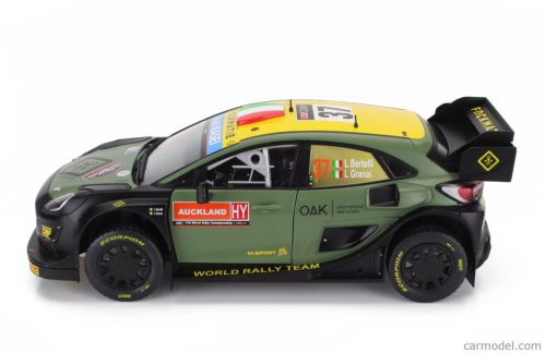 FORD ENGLAND  PUMA RALLY1 TEAM FORD WORLD RALLY M-SPORT N 7 RALLY NEW ZEALAND 2022 LORENZO BERTELLI - LORENZO GRANAI  GREEN BLACK