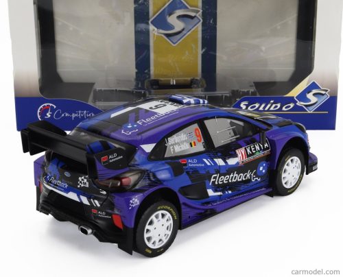 FORD ENGLAND  PUMA RALLY1 TEAM M-SPORT FORD WRT N 9 RALLY SAFARI KENIA 2022 JOURDAN SERDERIDIS - FREDERIC MICLOTTE  PURPLE BLACK BLUE