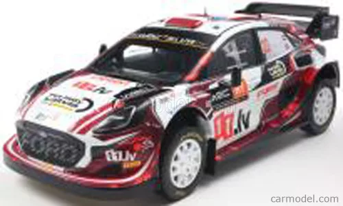 FORD ENGLAND  PUMA RALLY1 TEAM M SPORT FORD WRT N 22 7th RALLY LATVIA 2024 MARTIN SESKS - RENARS FRANCIS  WHITE RED BLACK