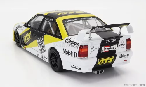 OPEL  OMEGA EVO 500 TEAM IRMSCHER N 36 SEASON DTM 1991 F.ENGSTLER  YELLOW BLACK