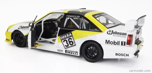 OPEL  OMEGA EVO 500 TEAM IRMSCHER N 36 SEASON DTM 1991 F.ENGSTLER  YELLOW BLACK