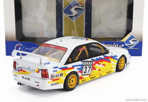OPEL  OMEGA 3000 EVO 500 TEAM IRMSCHER N 37 DTM SEASON 1991 VOLKER STRYCEK  WHITE YELLOW