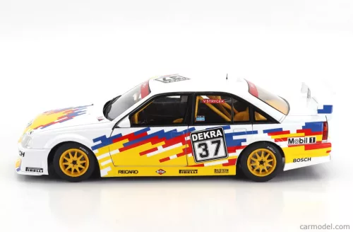 OPEL  OMEGA 3000 EVO 500 TEAM IRMSCHER N 37 DTM SEASON 1991 VOLKER STRYCEK  WHITE YELLOW