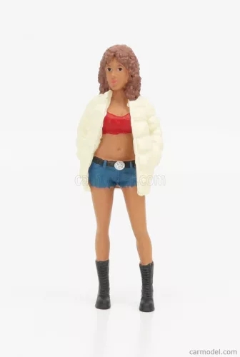 FIGURES  GIRL HIP HOP - 3  WHITE RED BLUE