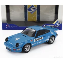   PORSCHE  911 CARRERA 3.0 RSR N 4 IROC RIVERSIDE 1974 GEORGE FOLLMER  BLUE