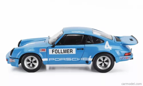 PORSCHE  911 CARRERA 3.0 RSR N 4 IROC RIVERSIDE 1974 GEORGE FOLLMER  BLUE