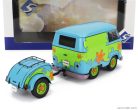 VOLKSWAGEN  T1 VAN KOOL COMBI GHOSTHUNTERS MACHINE WITH TRAILER 1950  BLUE GREEN