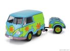 VOLKSWAGEN  T1 VAN KOOL COMBI GHOSTHUNTERS MACHINE WITH TRAILER 1950  BLUE GREEN