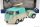 VOLKSWAGEN  T1 VAN KOOL COMBI WITH TRAILER 1950  LIGHT BLUE WHITE