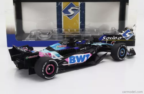 ALPINE  F1  A524 TEAM BWT ALPINE N 31 PRESENTATION SEASON 2024 ESTEBAN OCON