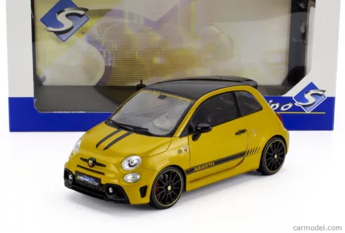 FIAT  NUOVA 500 ABARTH 595 2022  YELLOW MET BLACK
