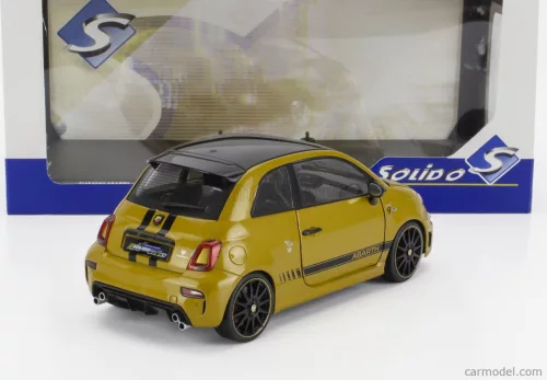 FIAT  NUOVA 500 ABARTH 595 2022  YELLOW MET BLACK