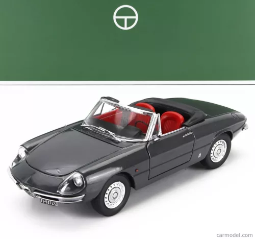ALFA ROMEO  DUETTO SPIDER 1600 CODA TONDA 1966  GRAPHITE GREY