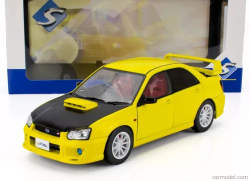 SUBARU  IMPREZA WRX STi STREETFIGHTER 2003  YELLOW CARBON BLACK