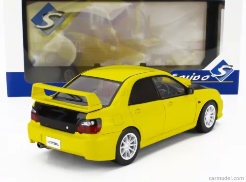 SUBARU  IMPREZA WRX STi STREETFIGHTER 2003  YELLOW CARBON BLACK
