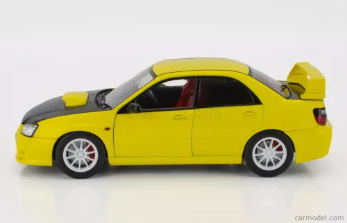 SUBARU  IMPREZA WRX STi STREETFIGHTER 2003  YELLOW CARBON BLACK