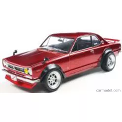 NISSAN  SKYLINE (C10) HAKOSUKA WORKS 1970  RED MET