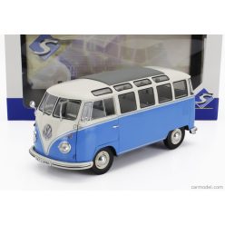 VOLKSWAGEN  T1 SAMBA MINIBUS 1962  LIGHT BLUE WHITE