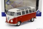 VOLKSWAGEN  T1 SAMBA MINIBUS 1962  RED WHITE