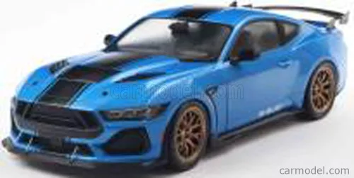 FORD USA  MUSTANG SHELBY SUPER SNAKE COUPE 2025  BLUE MET BLACK