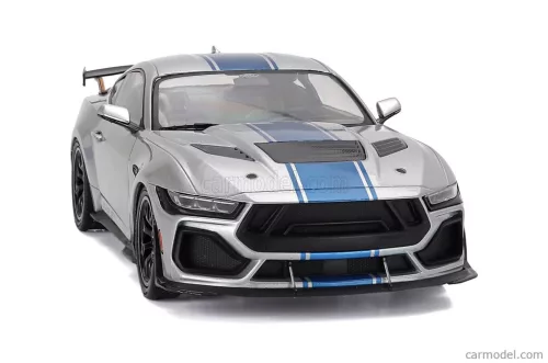 FORD USA  MUSTANG SHELBY SUPER SNAKE COUPE 2025  SILVER BLUE