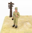 DIORAMA  SOLDATO NEL DESERTO - DESERT MAN  BEIGE