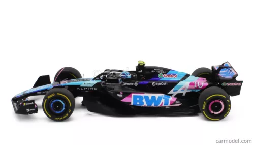 ALPINE  F1  A524 TEAM BWT ALPINE N 10 MONACO GP 2024 PIERRE GASLY  BLACK BLUE PINK