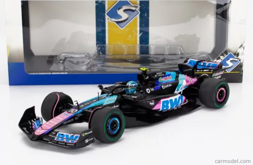 ALPINE  F1  A524 TEAM BWT ALPINE N 10 BRAZILIAN GP 2024 PIERRE GASLY  BLACK BLUE PINK