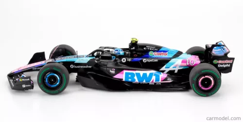 ALPINE  F1  A524 TEAM BWT ALPINE N 10 BRAZILIAN GP 2024 PIERRE GASLY  BLACK BLUE PINK
