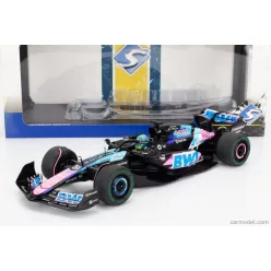   ALPINE  F1  A524 TEAM BWT ALPINE N 31 BRAZILIAN GP 2024 ESTEBAN OCON  BLACK BLUE PINK