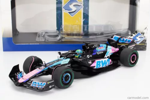 ALPINE  F1  A524 TEAM BWT ALPINE N 31 BRAZILIAN GP 2024 ESTEBAN OCON  BLACK BLUE PINK