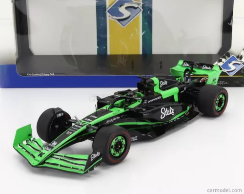 SAUBER  F1  C44 TEAM STAKE KICK N 77 JAPAN GP 2024 VALTTERI BOTTAS  GREEN BLACK