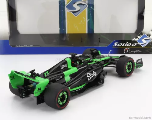 SAUBER  F1  C44 TEAM STAKE KICK N 77 JAPAN GP 2024 VALTTERI BOTTAS  GREEN BLACK