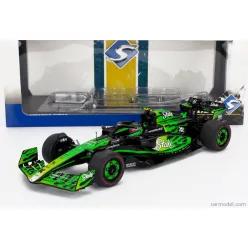   SAUBER  F1  C44 TEAM STAKE KICK N 24 LAS VEGAS USA GP 2024 ZHOU GUANYU  GREEN BLACK