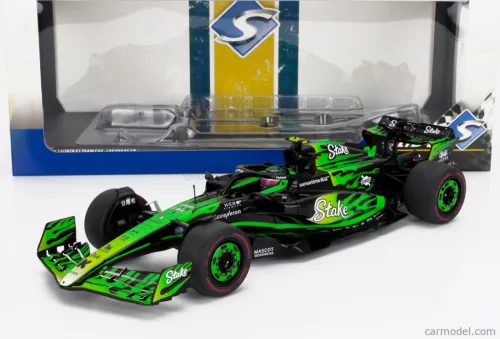 SAUBER  F1  C44 TEAM STAKE KICK N 24 LAS VEGAS USA GP 2024 ZHOU GUANYU  GREEN BLACK