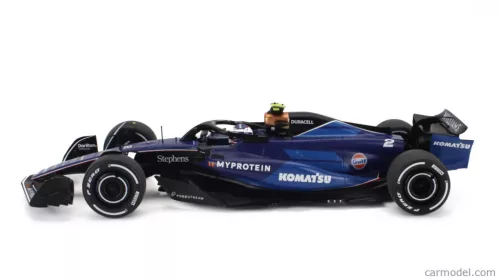WILLIAMS  F1  FW46 TEAM WILLIAMS RACING N 2 SAUDI ARABIA 2024 LOGAN SARGEANT  2 TONE BLUE