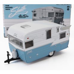 TRAILER  SHASTA AIRFLYTE 15 ROULOTTE 1961  LIGHT BLUE WHITE