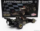 LOTUS  F1 72D TEAM LOTUS JPS JOHN PLAYER SPECIAL N 32 WORLD CHAMPION WINNER BELGIUM GP 1972 EMERSON FITTIPALDI  BLACK GOLD
