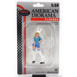 FIGURES  COSPLAY GIRL 3  2 TONE BLUE